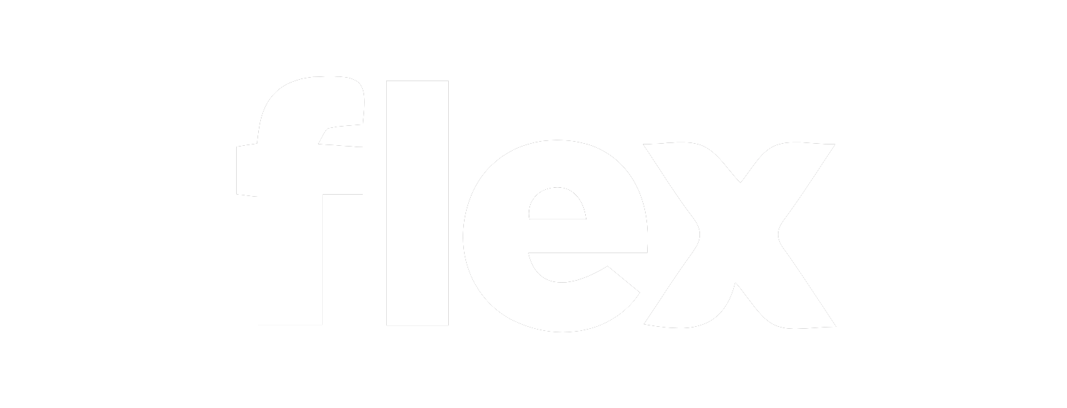 flex logo trans white